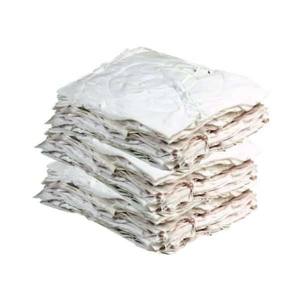 Trapo Industrial Blanco Cocido 